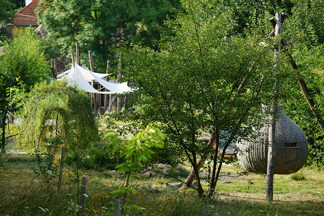 Privatgarten Agora Michelsberg Rumänien