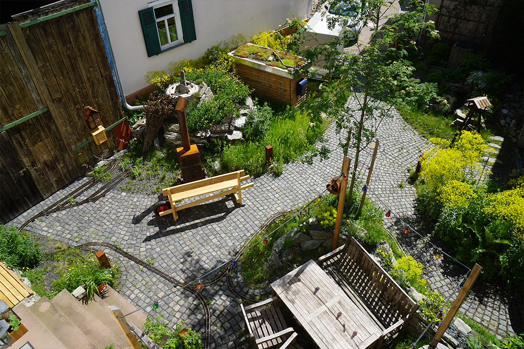 Privatgarten Hof-Garten Rosbach - nachher